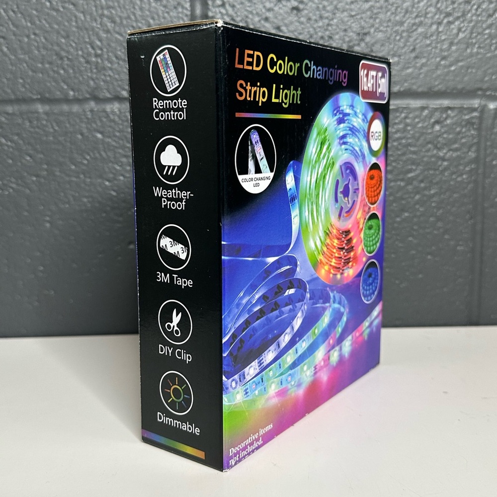 NEW LED Color Changing Strip Light - Multicolor - Picture 3 of 7